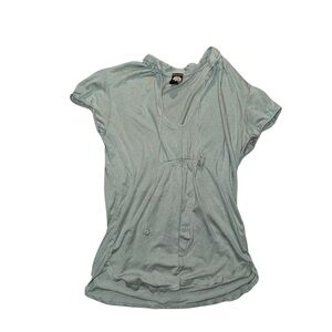 Lucky Brand - Sage Boho Tassel Tunic - size Small